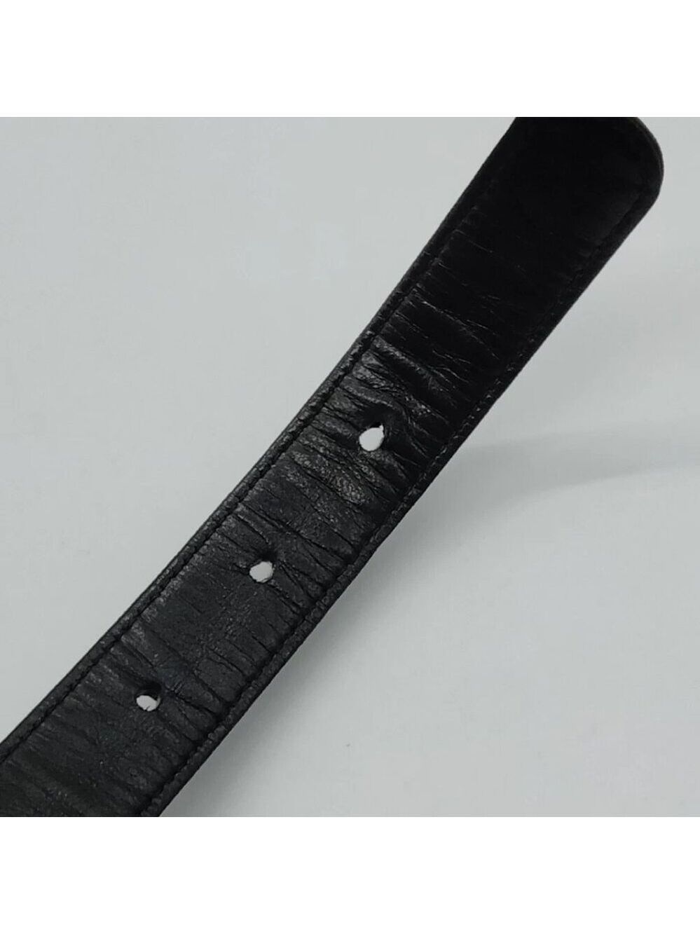 Chanel Belt Black Gold Leather 700-060225 - Picture 5 of 8